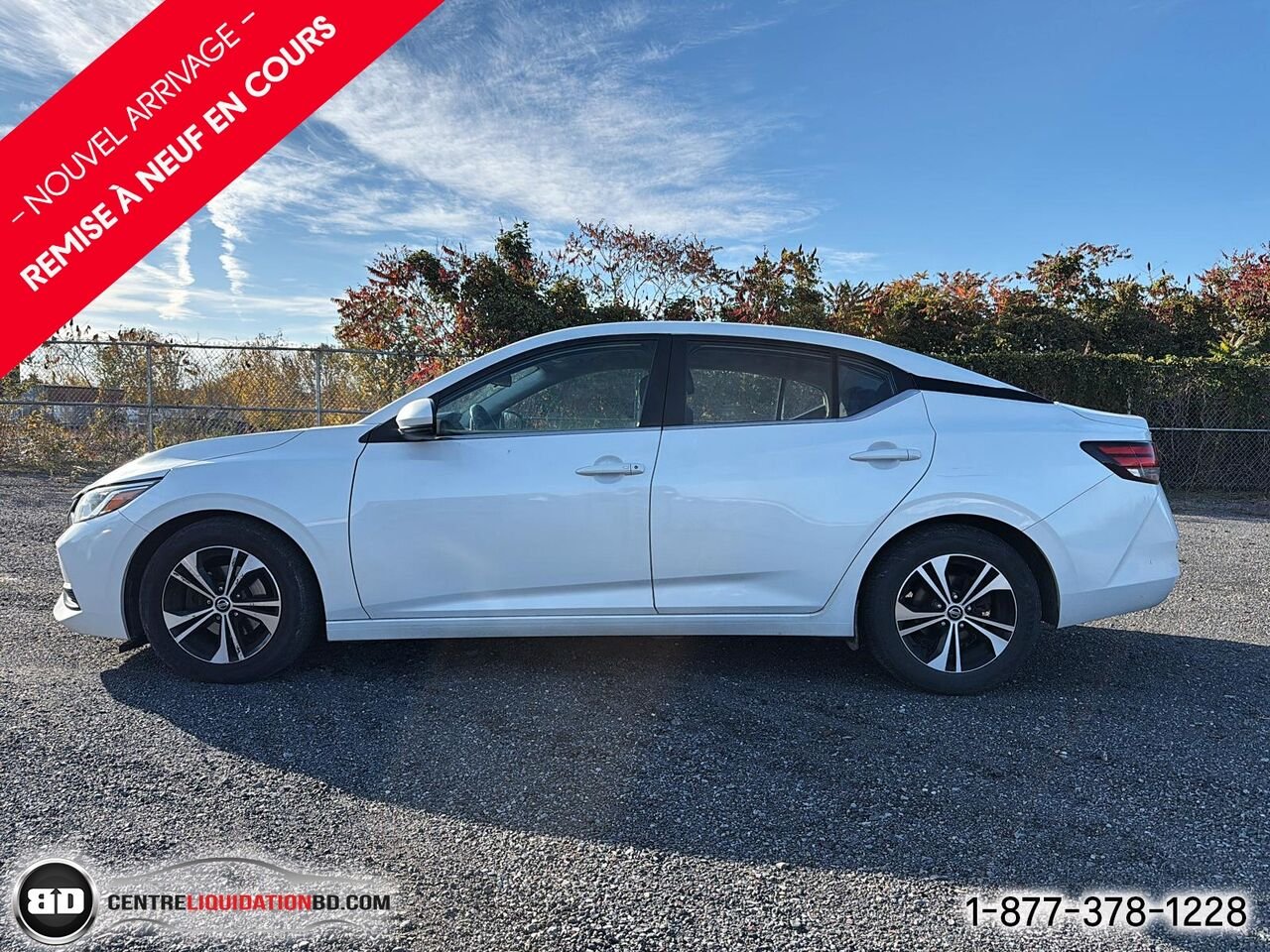 Nissan Sentra SV | BD0463 2022 Blanc Granby - photo #10