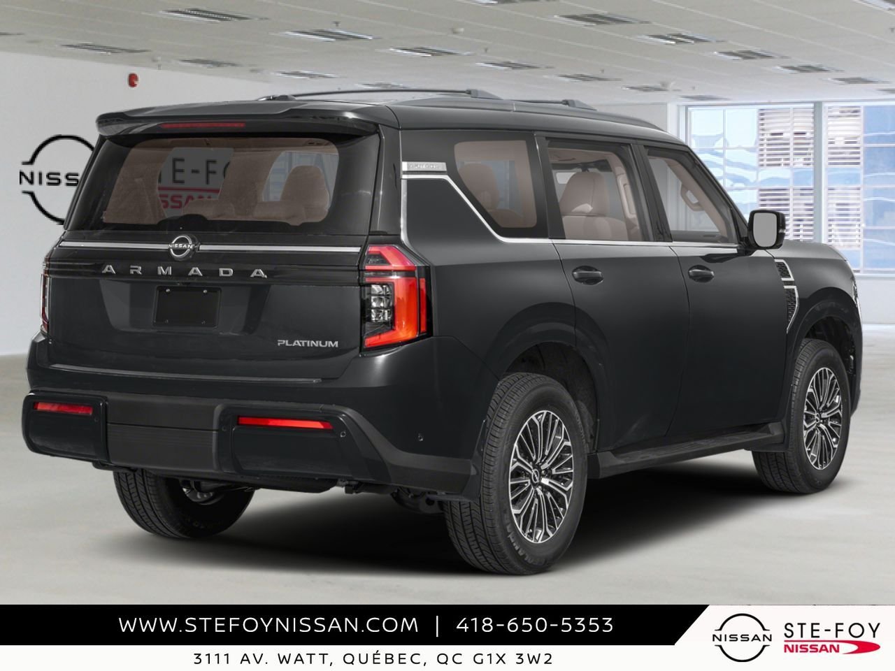 NISSAN Armada 2026 Super noir Ste-Foy - photo #2