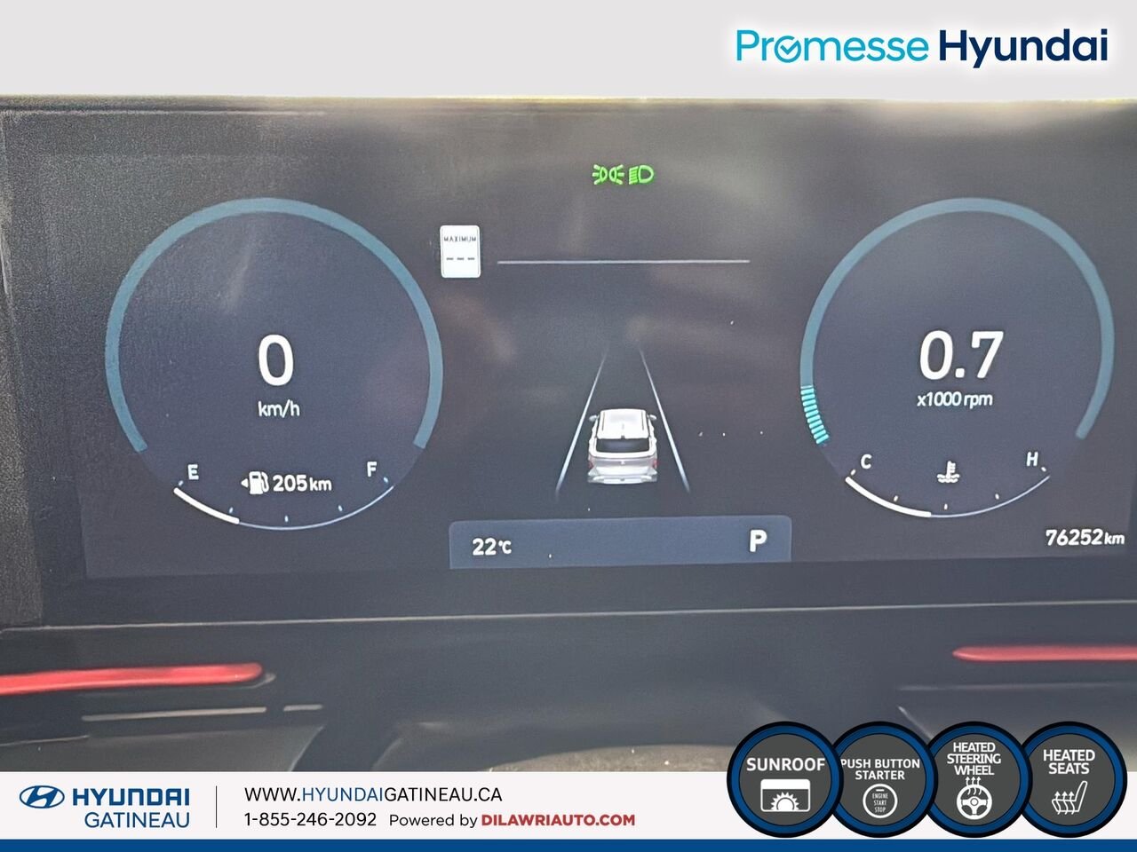 2024 Hyundai Kona White Gatineau - photo #13