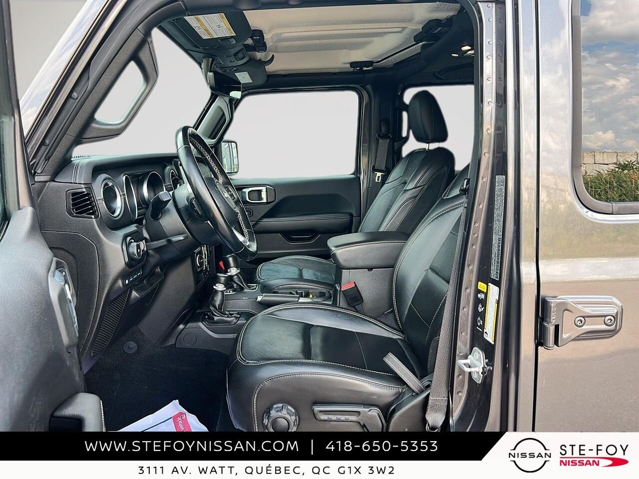 2022 Jeep Wrangler 4xe SAHARA UNLIMITED Grey Ste-Foy - photo #8