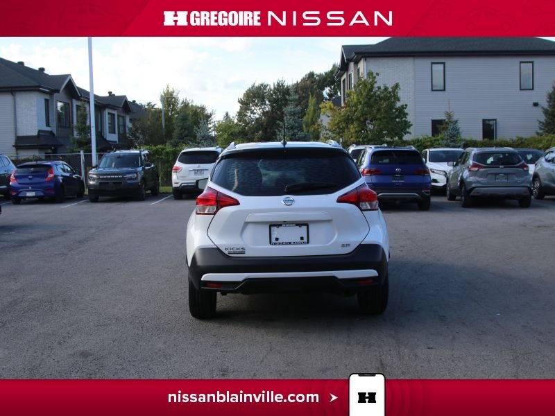 Nissan Kicks BR6415 | SR/BOSE/CARPLAY/CUIR/MAGS/AC/CAMERA/BT 2019 Blanc Laval - photo #7