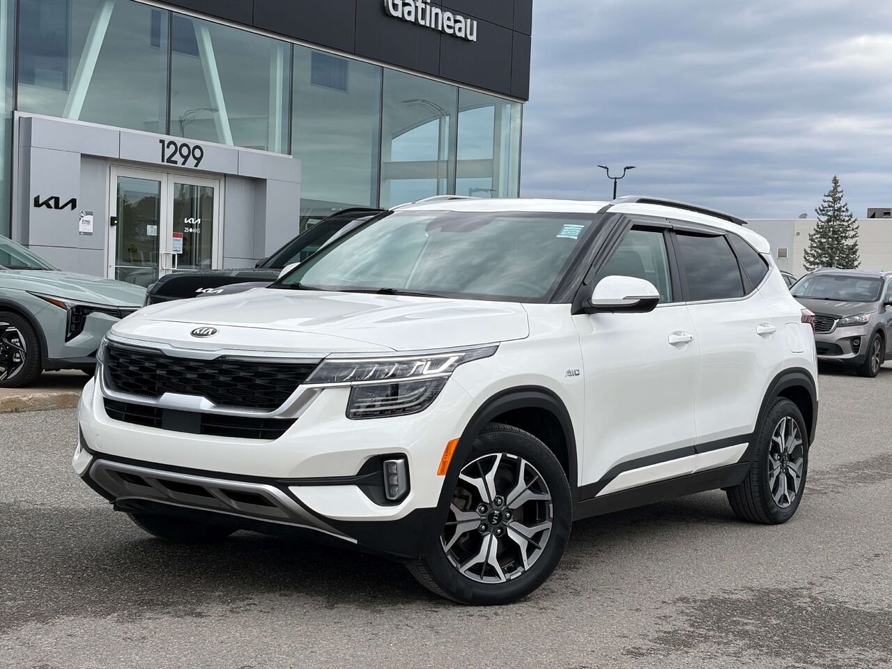 Kia Seltos 2021 Blanc Gatineau - photo #0