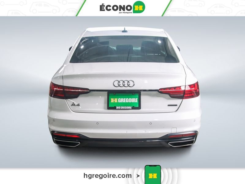 2022 Audi A4 White Saint-Eustache - photo #5