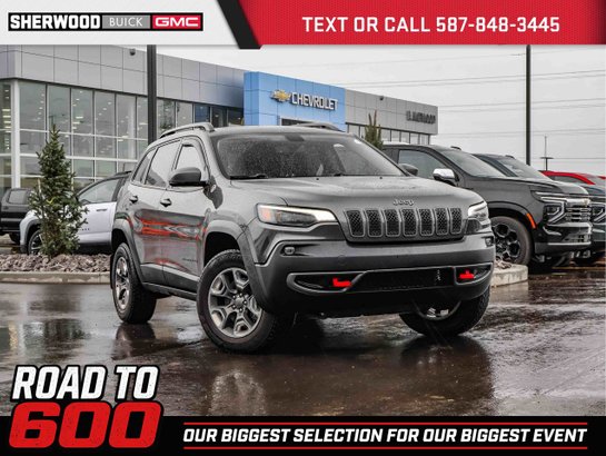 2020 Jeep Cherokee Trailhawk 4x4 3.2L | Panoramic Sunroof Grey