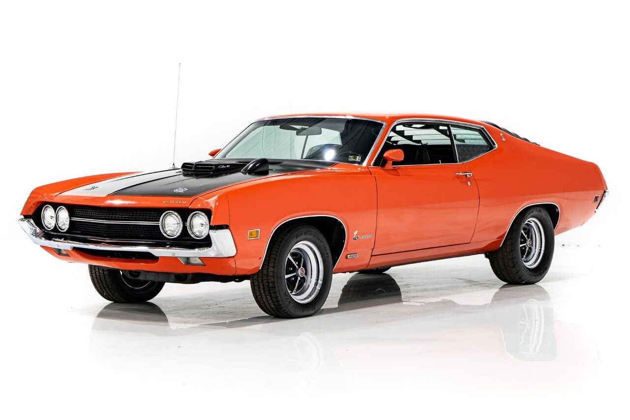 Ford Torino Super Cobra Jet Matching# 429cu.in. DragPack **PRIX EN USD** 1970 Orange Montréal - photo #0