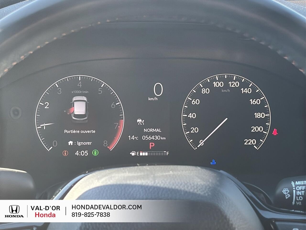 2025 Honda HR-V Sport AWD ALL BLACK GARANTIE PROLONGÉE Black Val-d'Or - photo #8