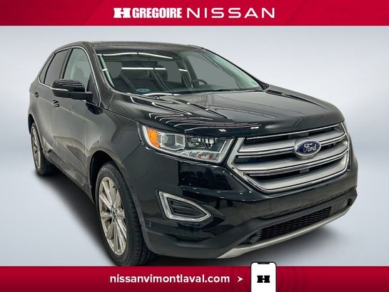 2018 Ford EDGE Titanium BLUETOOTH AWD CAMERA White