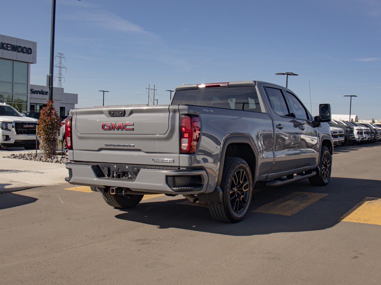 2024 GMC Sierra 1500 4WD Crew Cab 147 Elevation Grey Sherwood Park - photo #9