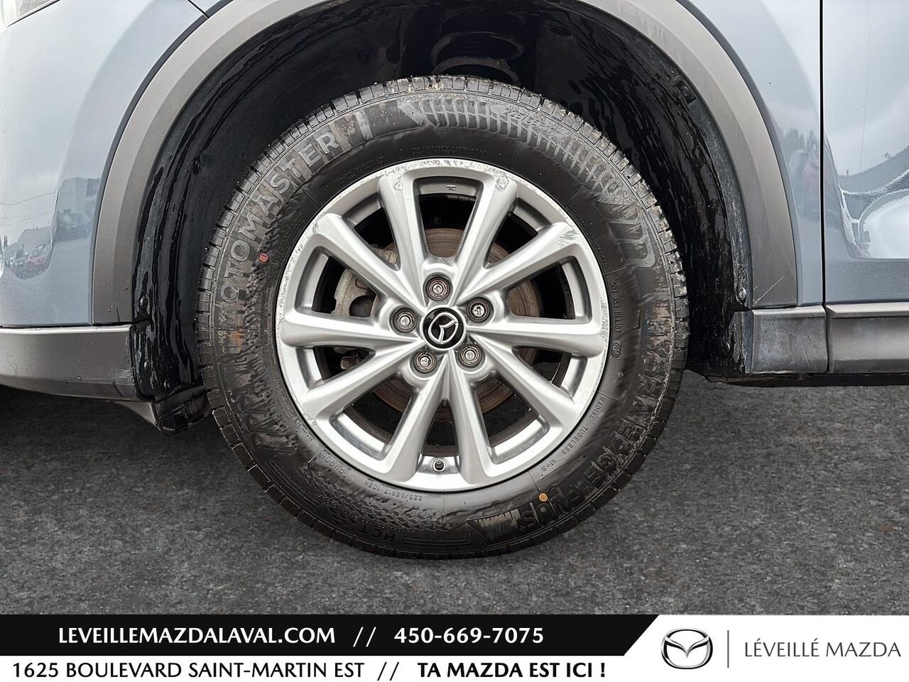 2024 Mazda CX-5 GS TI sans désactivation de cylindres Grey Laval - photo #8