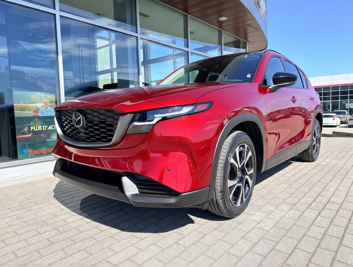 2026 MAZDA CX-5 Soul Red Crystal Metallic Notre-Dame-des-Prairies - photo #3