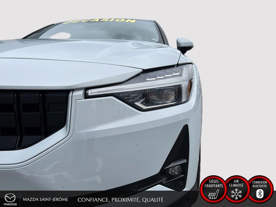 Polestar 2 LONG RANGE DUAL MOTOR | 1 PROPRIÉTAIRE | JAMAIS ACCIDENTÉ | TOIT OUVRANT | CUIR 2023 Gris