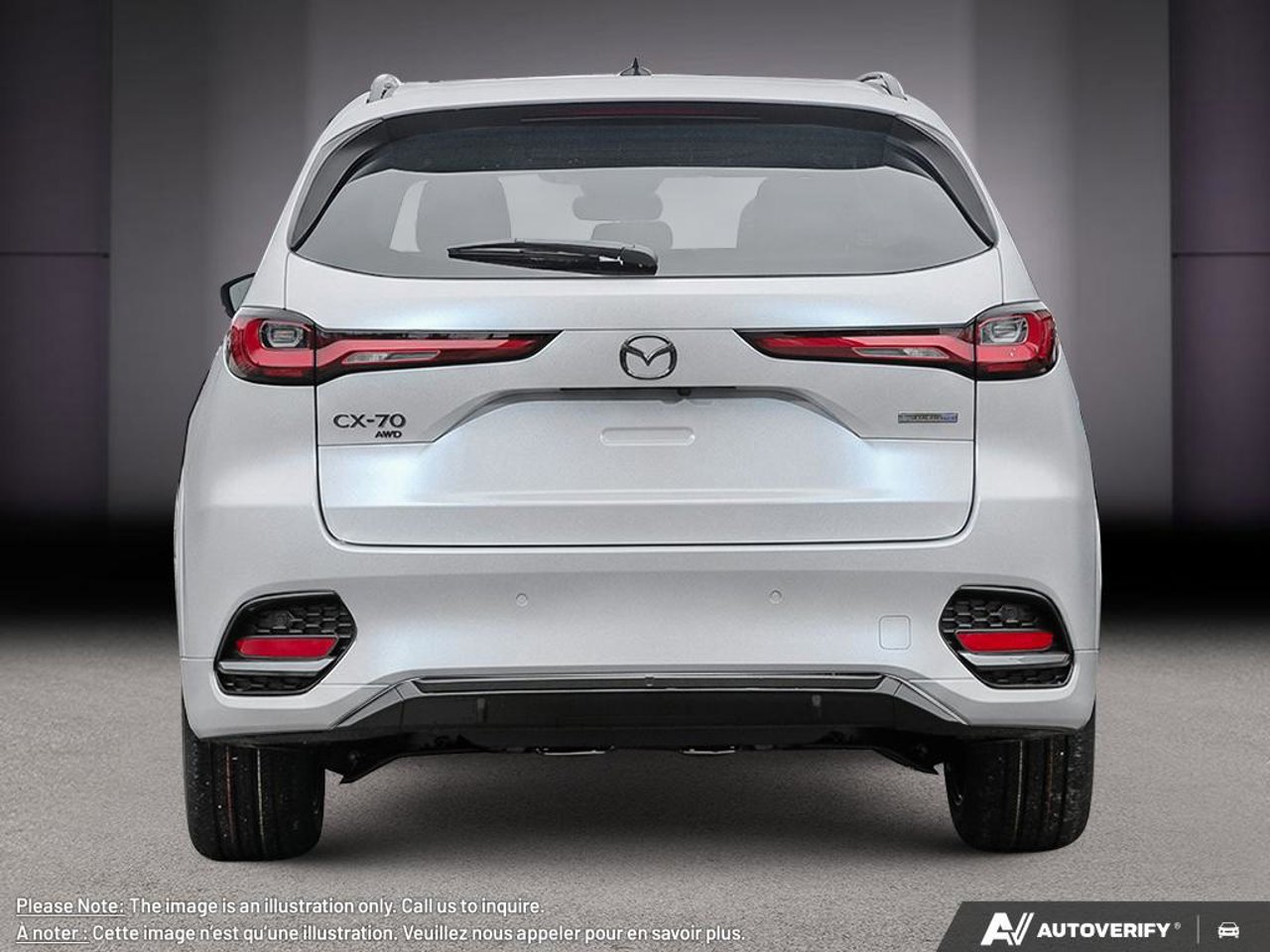 Mazda CX-70 hybride rechargeable JM3KJEHAXT1211552 2026 Blanc rhodium métallisé Mirabel - photo #4
