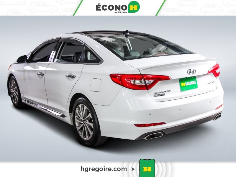 2016 Hyundai Sonata White Saint-Eustache - photo #4