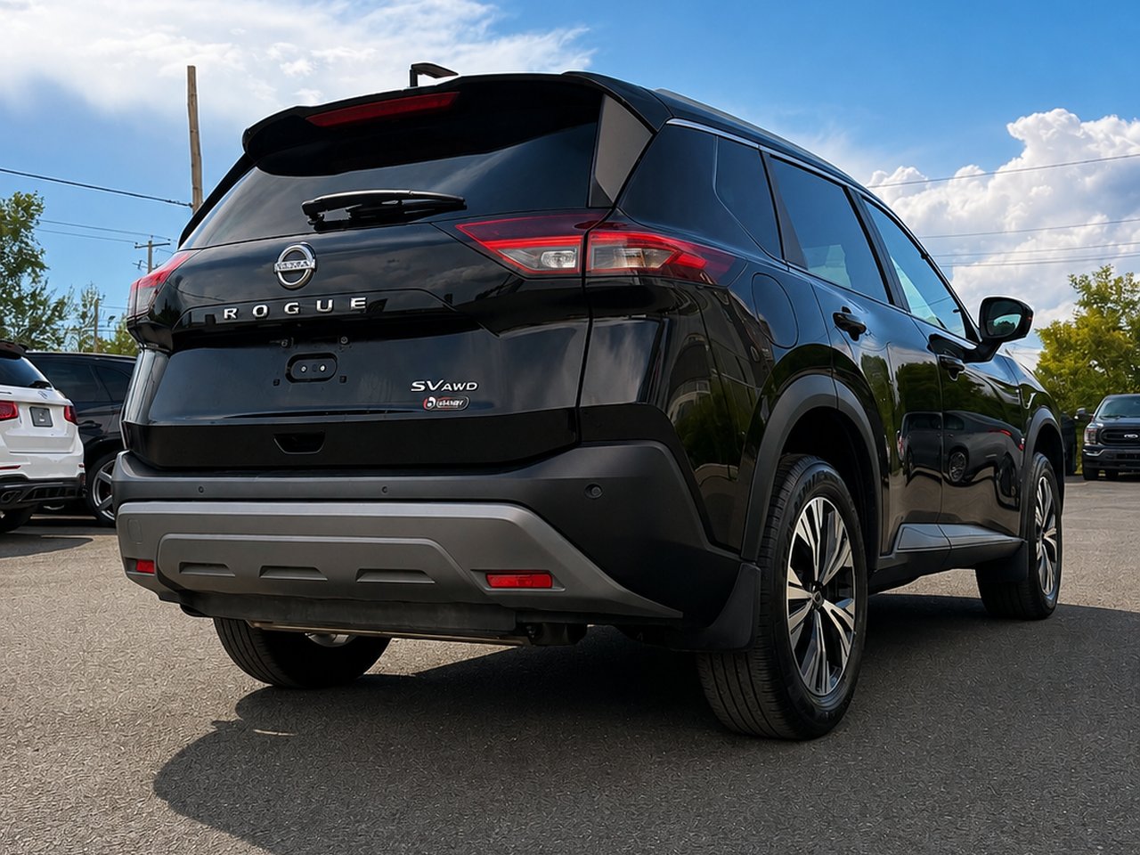 2023 Nissan Rogue SV Midnight Black Granby - photo #6