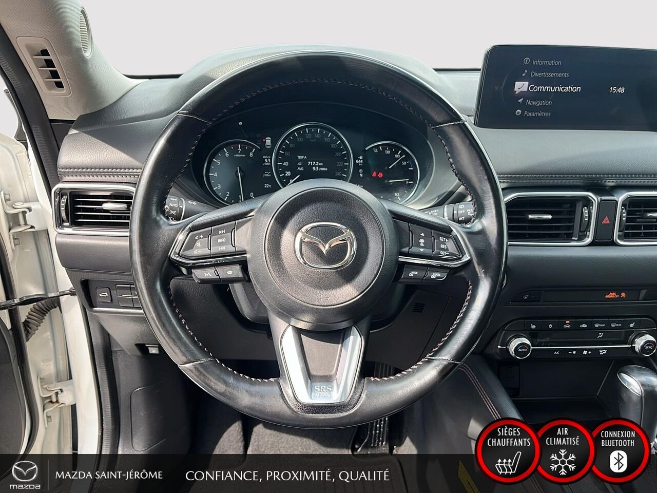 2022 Mazda CX-5 White Ste-Agathe des Monts - photo #13