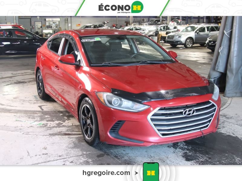 Hyundai Elantra 822161A | LE AUTO GR ÉLEC A/C MAGS 2017 Rouge Laval - photo #0