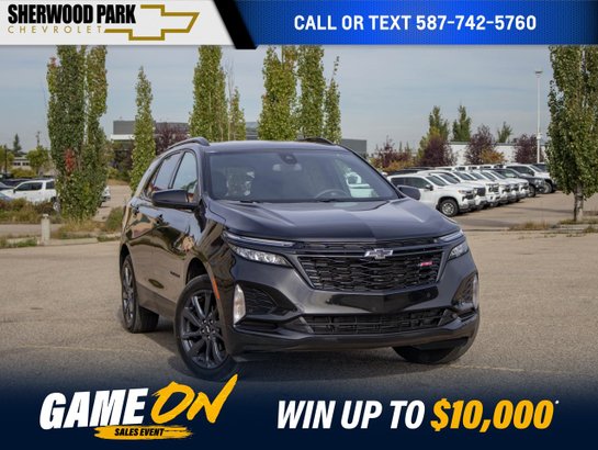 2024 Chevrolet Equinox RS AWD 1.5L | Lane Departure Warning Black