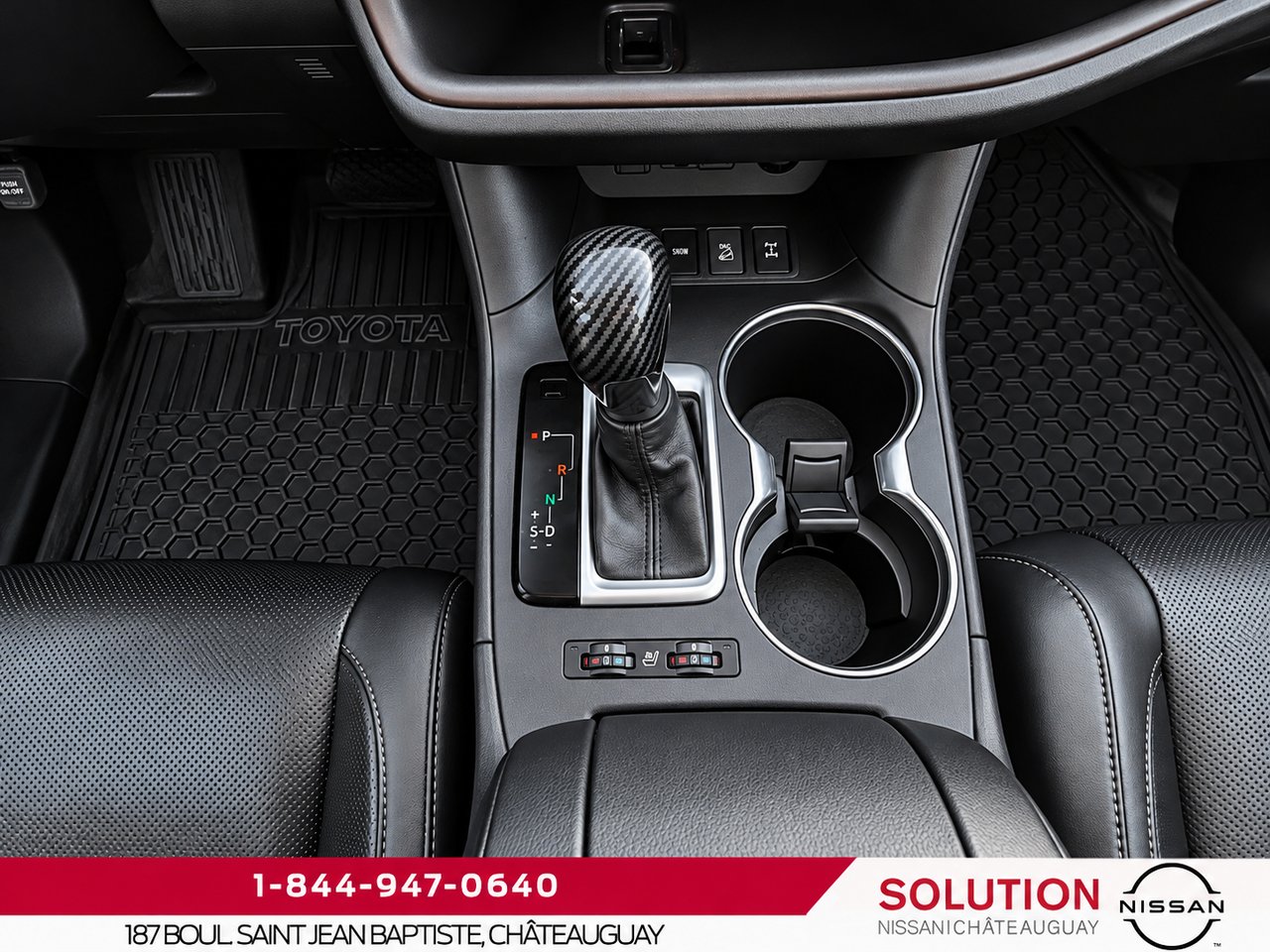 Toyota Highlander Limited TI 2019 Noir Châteauguay - photo #18