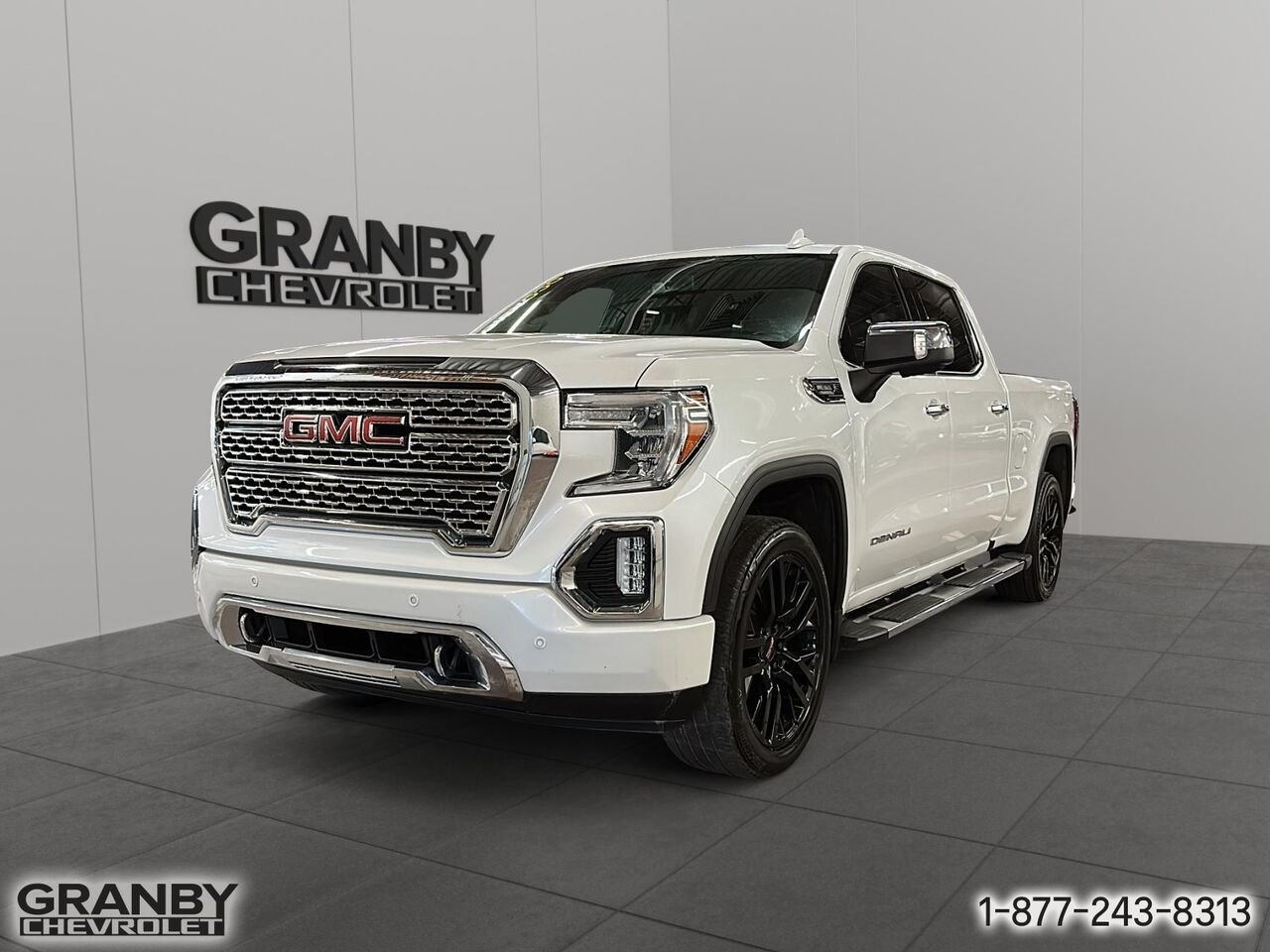 GMC Sierra 1500 Denali cabine multiplace 4RM 157 po | G3549 2021 Blanc Granby - photo #0