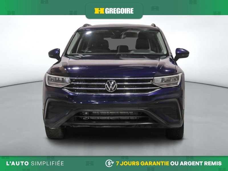 Volkswagen Tiguan Comfortline AWD AUTO A/C CUIR GR ELECT MAGS CAM 2022 Bleu