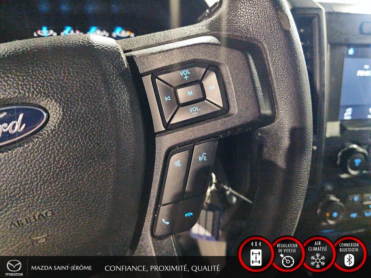 2019 Ford F-150 XL SPORT | JAMAIS ACCIDENTÉ | 2.7L ECOBOOST | 4X4 | SUPERCREW | ENSEMBLE REMORQUAGE Blue Saint-Jérôme - photo #15