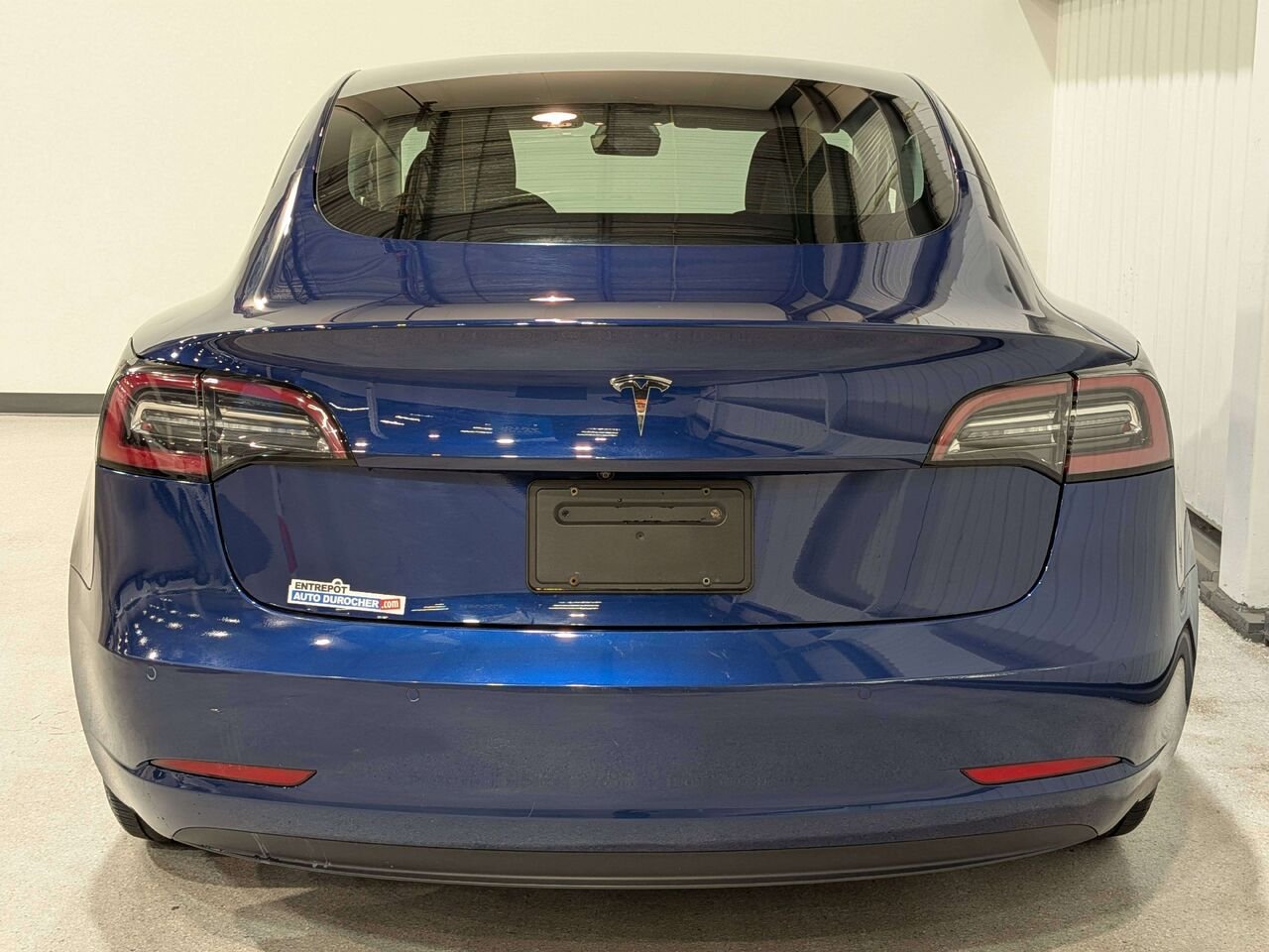 Tesla Model 3 Standard Range Plus RWD 2021 Bleu Val-David - photo #6
