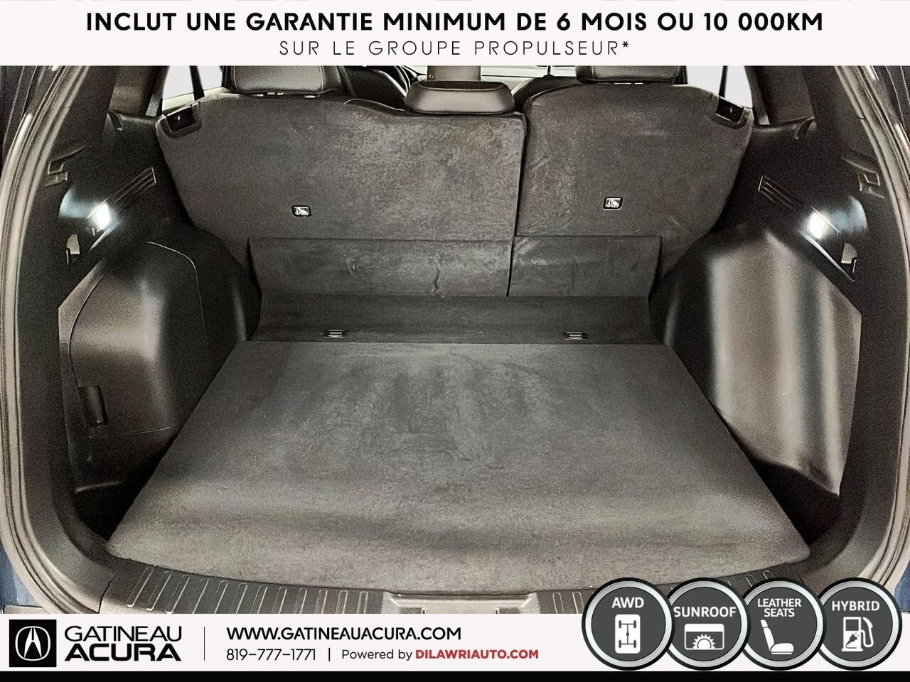Honda CR-V hybride EX-L Traction Intégrale 2024 Bleu Gatineau - photo #23