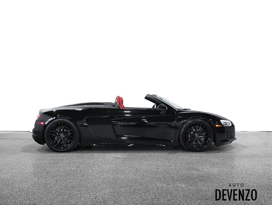 Audi R8 Spyder V10 2018 2018 Noir