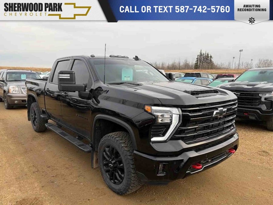 2025 Chevrolet Silverado 3500HD LTZ Trail Boss 6.6L Duramax | Safety Package Black