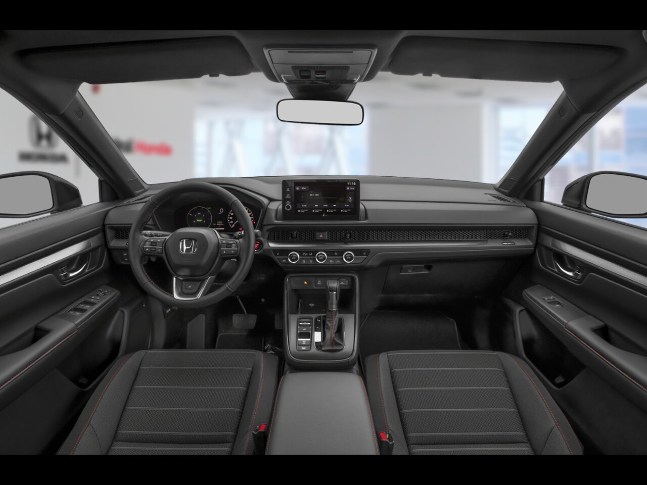 2027 HONDA CR-V Hybrid Solar Reflection Silver Metallic Mississauga - photo #3