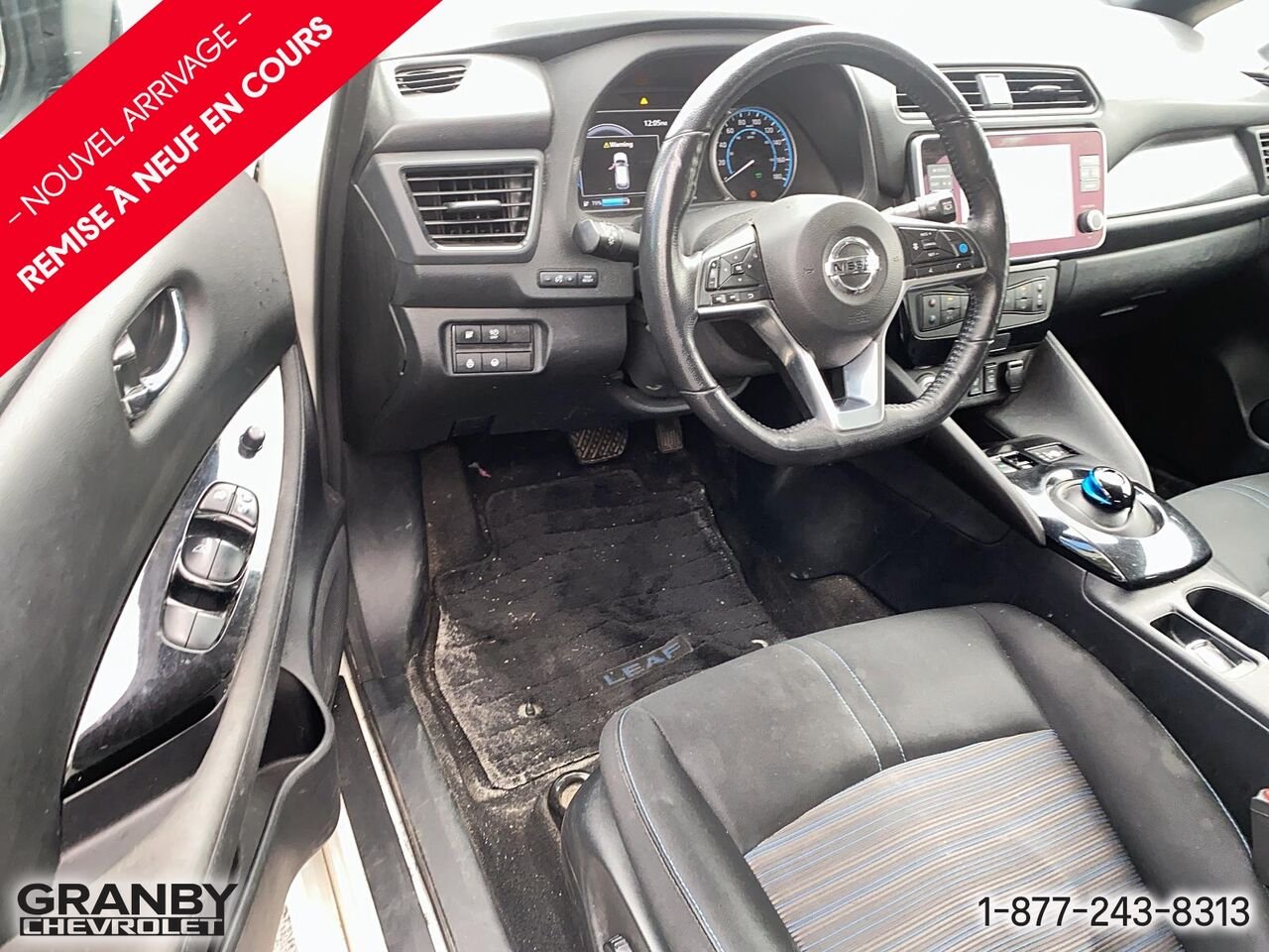2019 Nissan LEAF SV PLUS à hayon | 27-0206A White Granby - photo #9