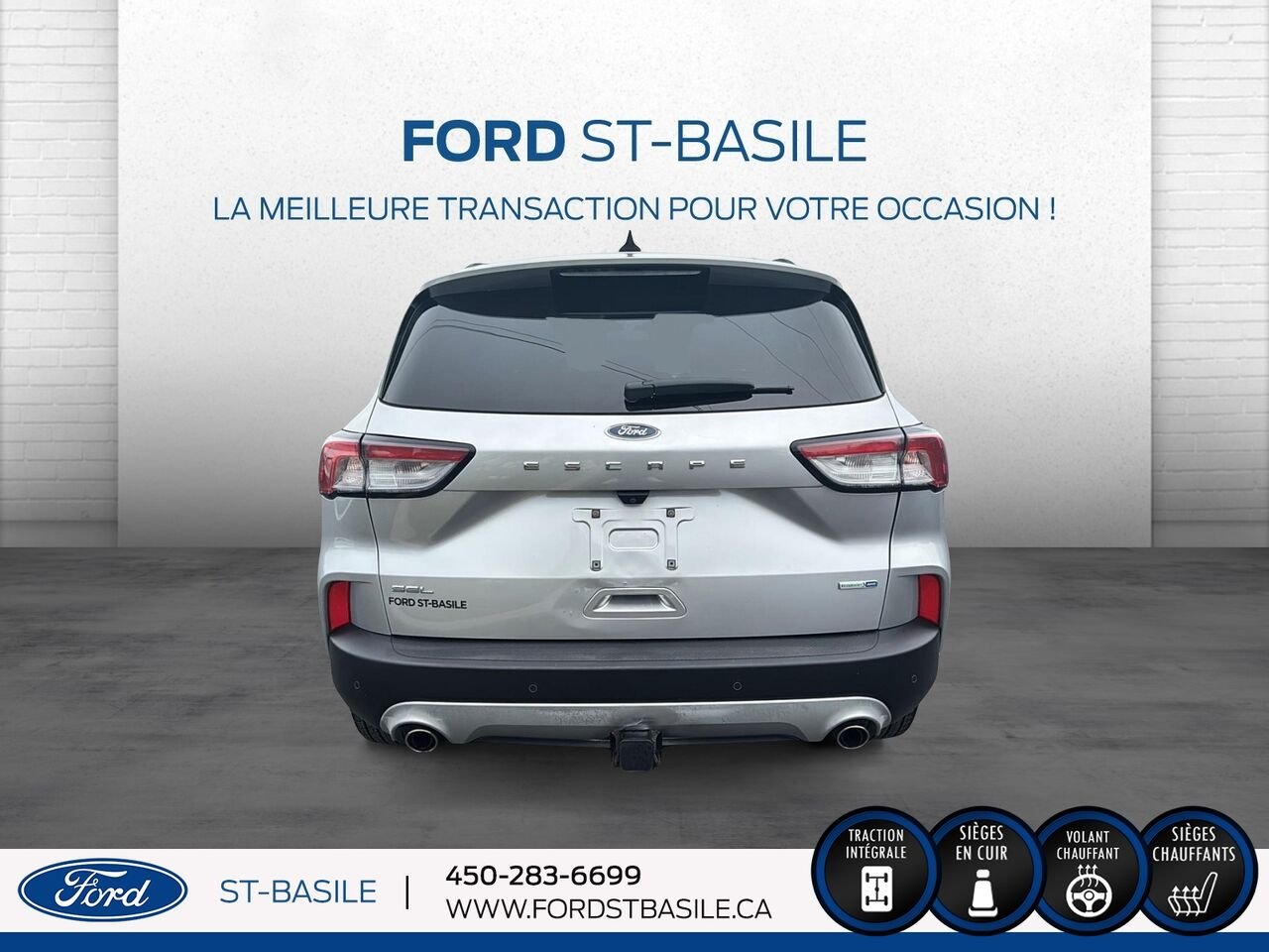 Ford Escape 2020 Argent Saint-Basile-le-Grand - photo #6