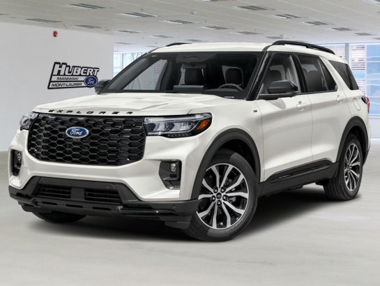 2026 Ford Explorer 2026 Star White Metallic Tri-Coat