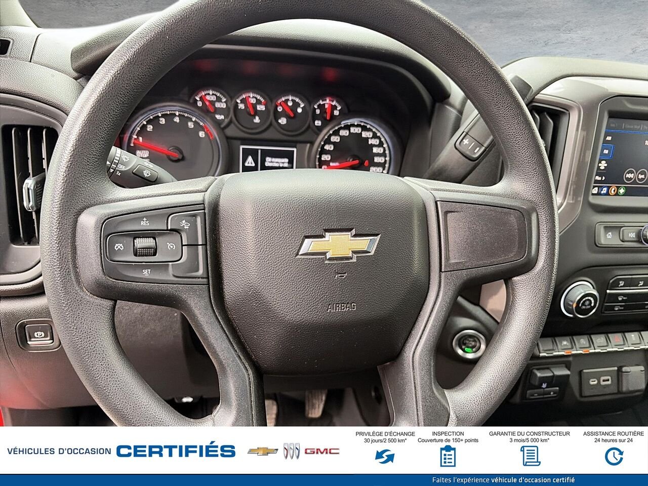 2023 CHEVROLET SILVERADO Custom cabine multiplace 4RM 157 po Red Montmagny - photo #10