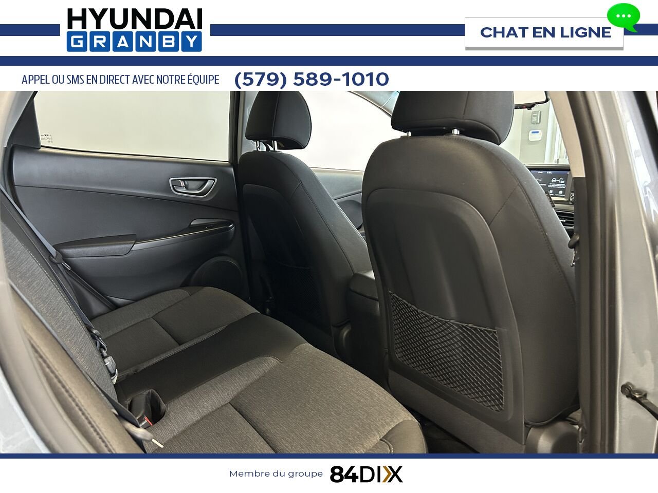 Hyundai Kona électrique 2021 Gris Granby - photo #23
