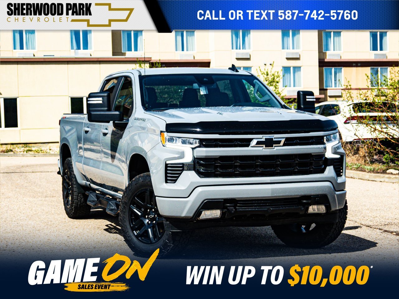2024 Chevrolet Silverado 1500 4WD Crew Cab 147 RST Grey Sherwood Park - photo #0
