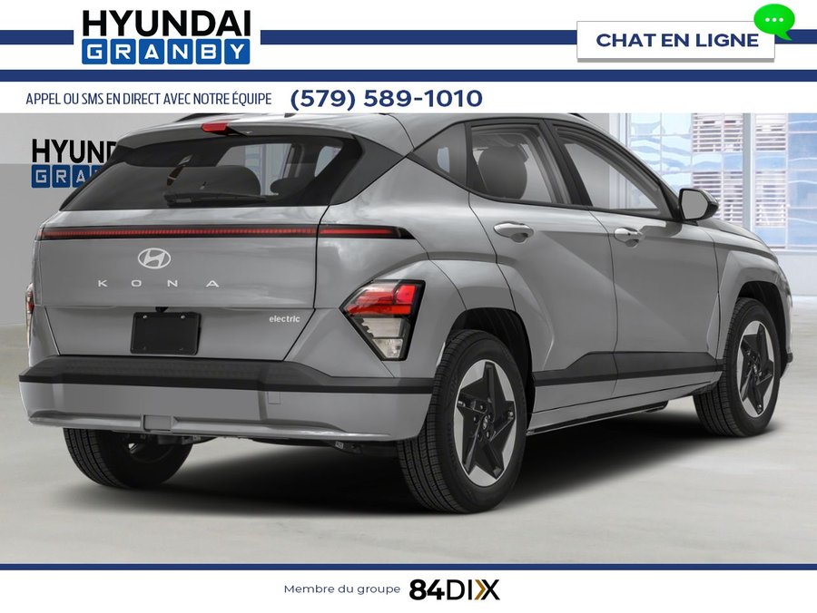 HYUNDAI Kona électrique Preferred TA 2026 Cybergris