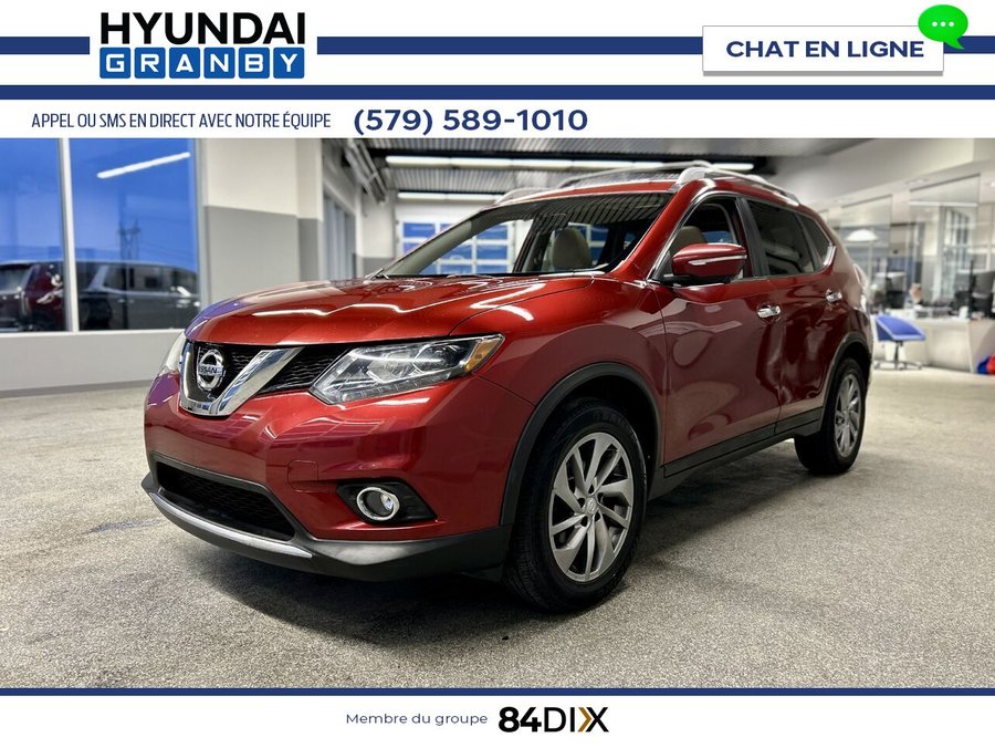 Nissan Rogue SL AWD 2014 Rouge