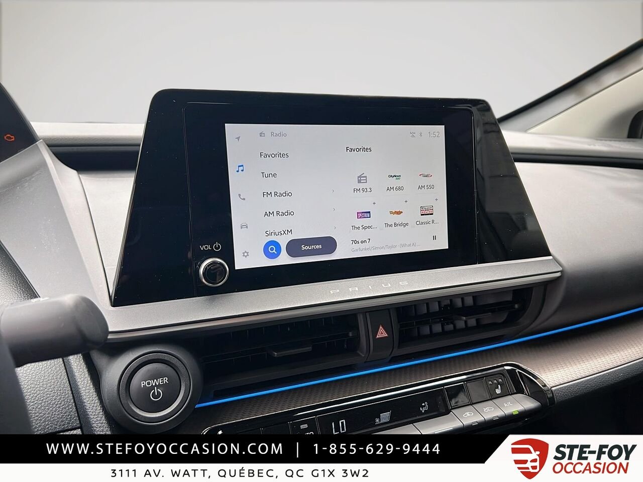 2025 Toyota Prius XLE HYBRIDE White Québec - photo #17