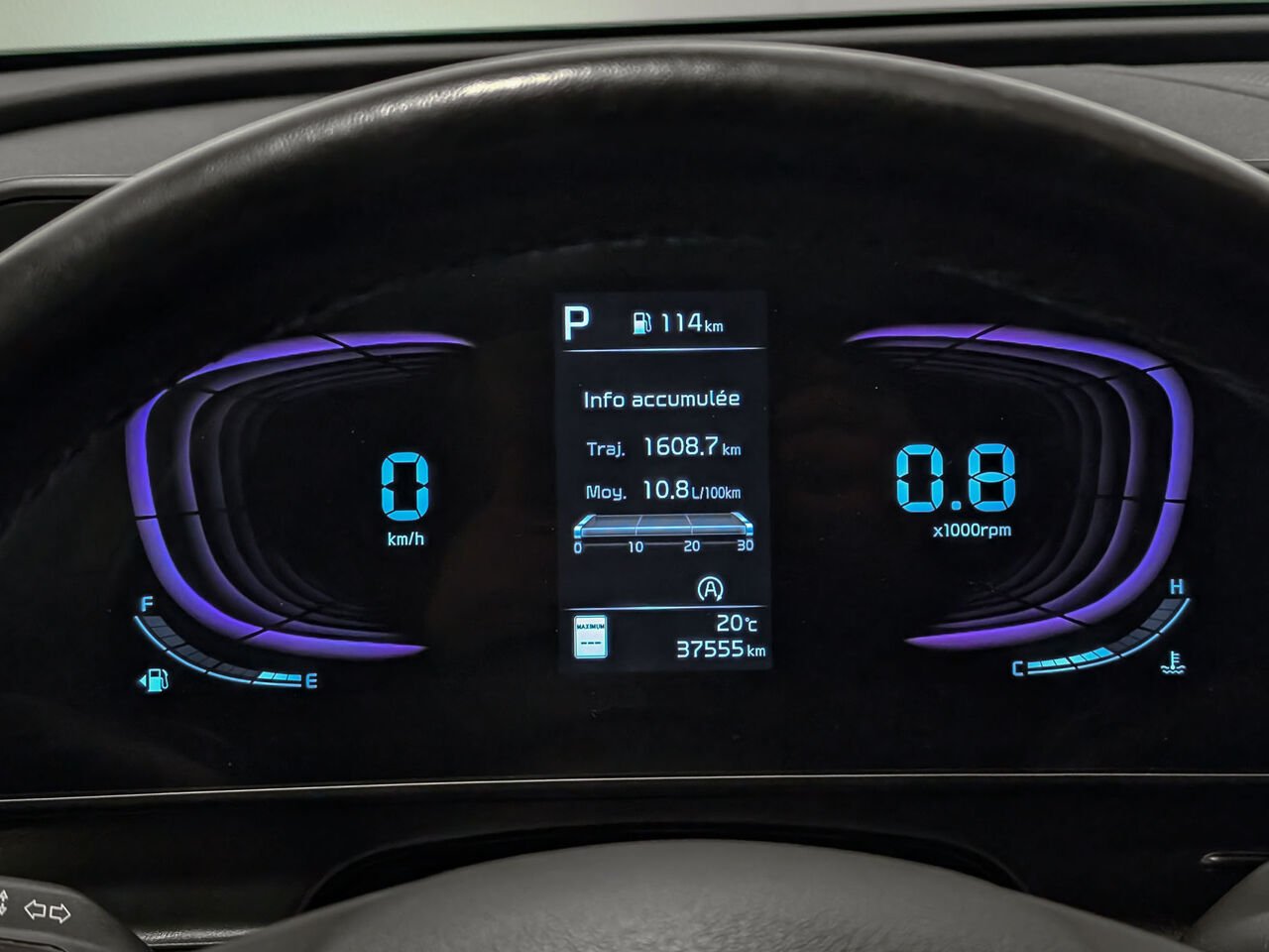 Kia Sportage AWD EX Toit Pano Cuir Sièges et Volant Chauffants 2023 Blanc Sherbrooke - photo #19