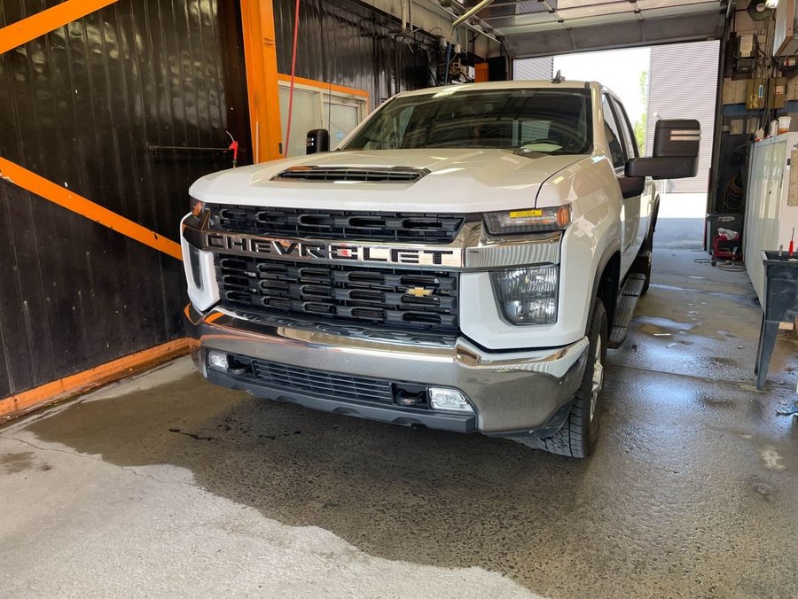 Chevrolet Silverado 2500HD LT CREW 4X4 DIESEL *PNBV 9900 LBS* SIÈGES CHAUFF 2022 Blanc