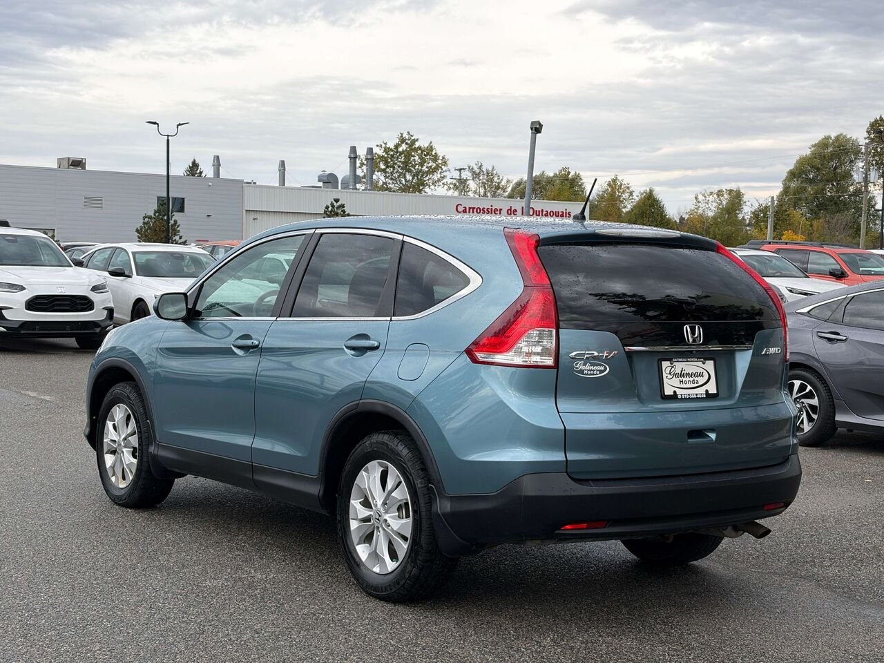 Honda CR-V EX 2014 Bleu Gatineau - photo #3