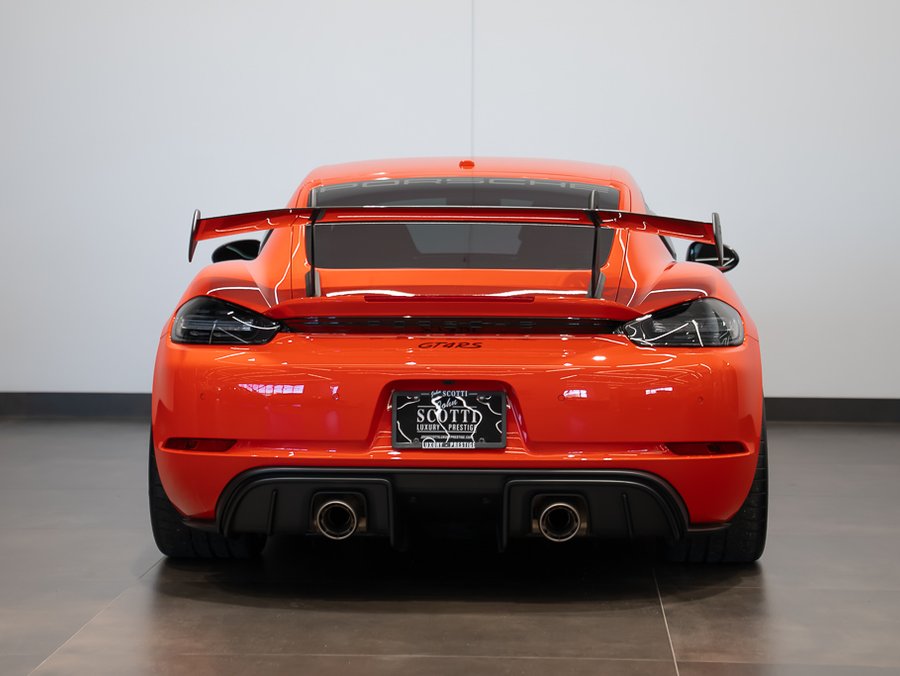 2025 Porsche 718 Cayman GT4 RS // Weissach Package Orange