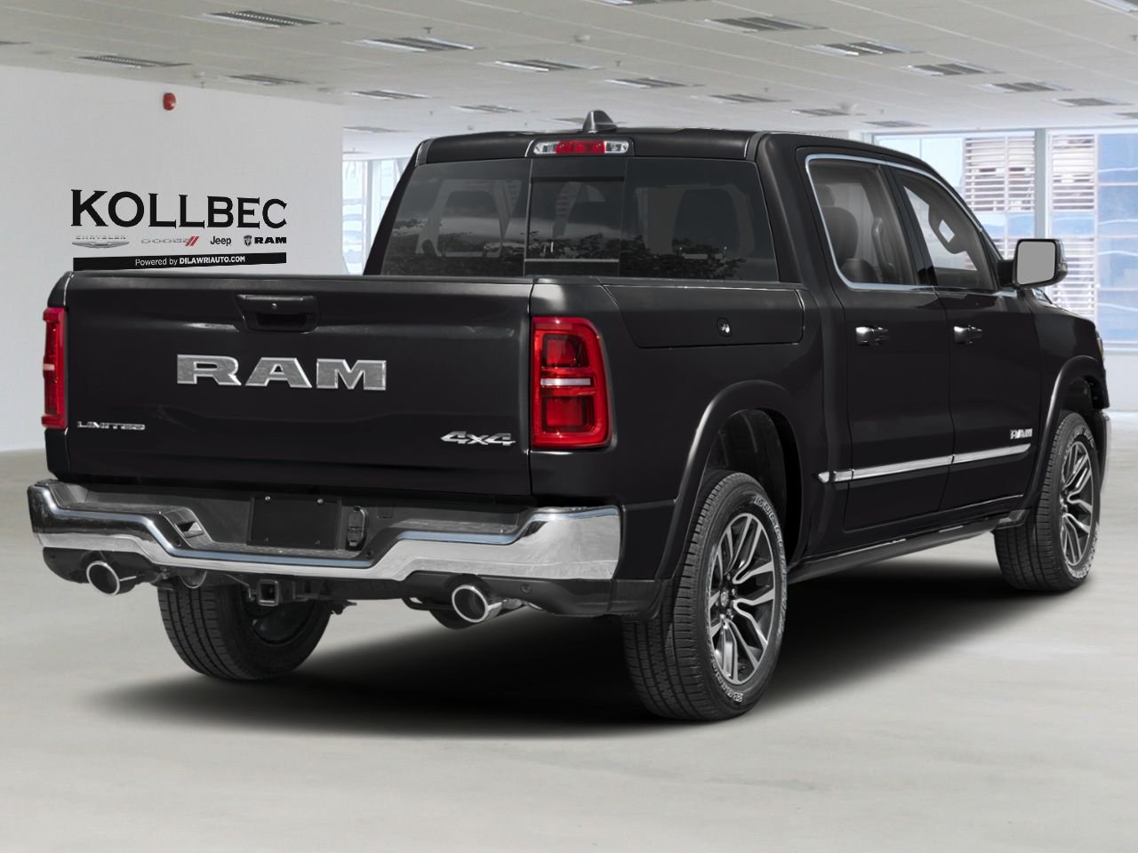 RAM 1500 26690 | Limited cabine d'équipe 4x4 caisse de 5 pi 7 po 2026 Couche nacrée cristal noir étincelant Gatineau - photo #2