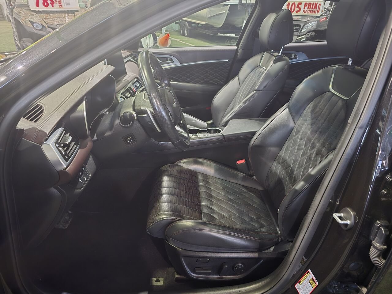 2019 Genesis G70 Black  - photo #9