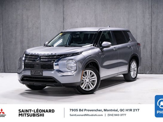 2023 Mitsubishi Outlander Plug-In Hybrid ES PHEV S-AWC 7 PLACES CARPLAY Grey
