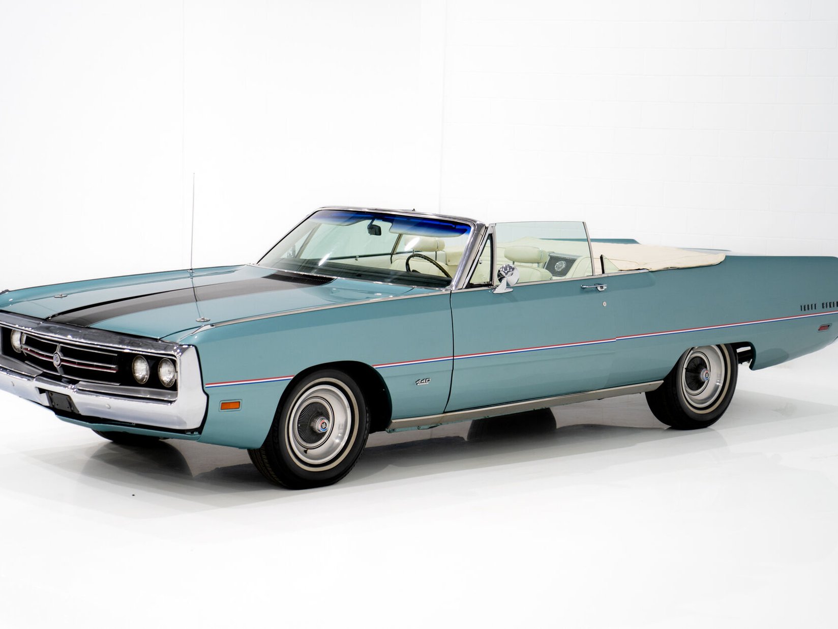 1969 Chrysler 300 Blue Montreal - photo #20