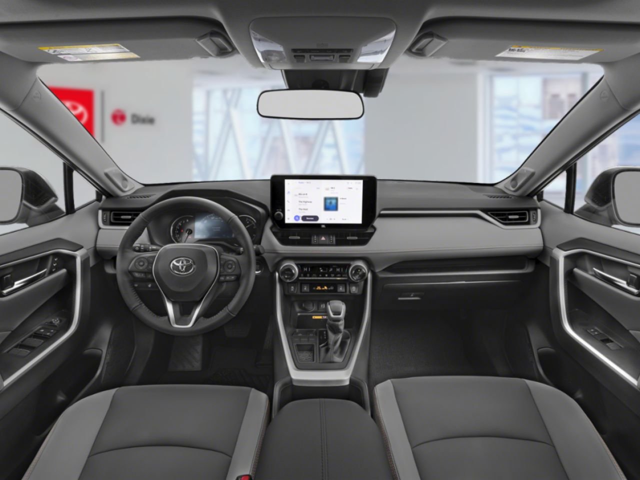 2025 Toyota RAV4 XLE AWD / CLEAN CARFAX / HEATED SEATS / MOONROOF / ALLOY WHEELS / CARPLAY AND ANDROID AUTO Black Mississauga - photo #10