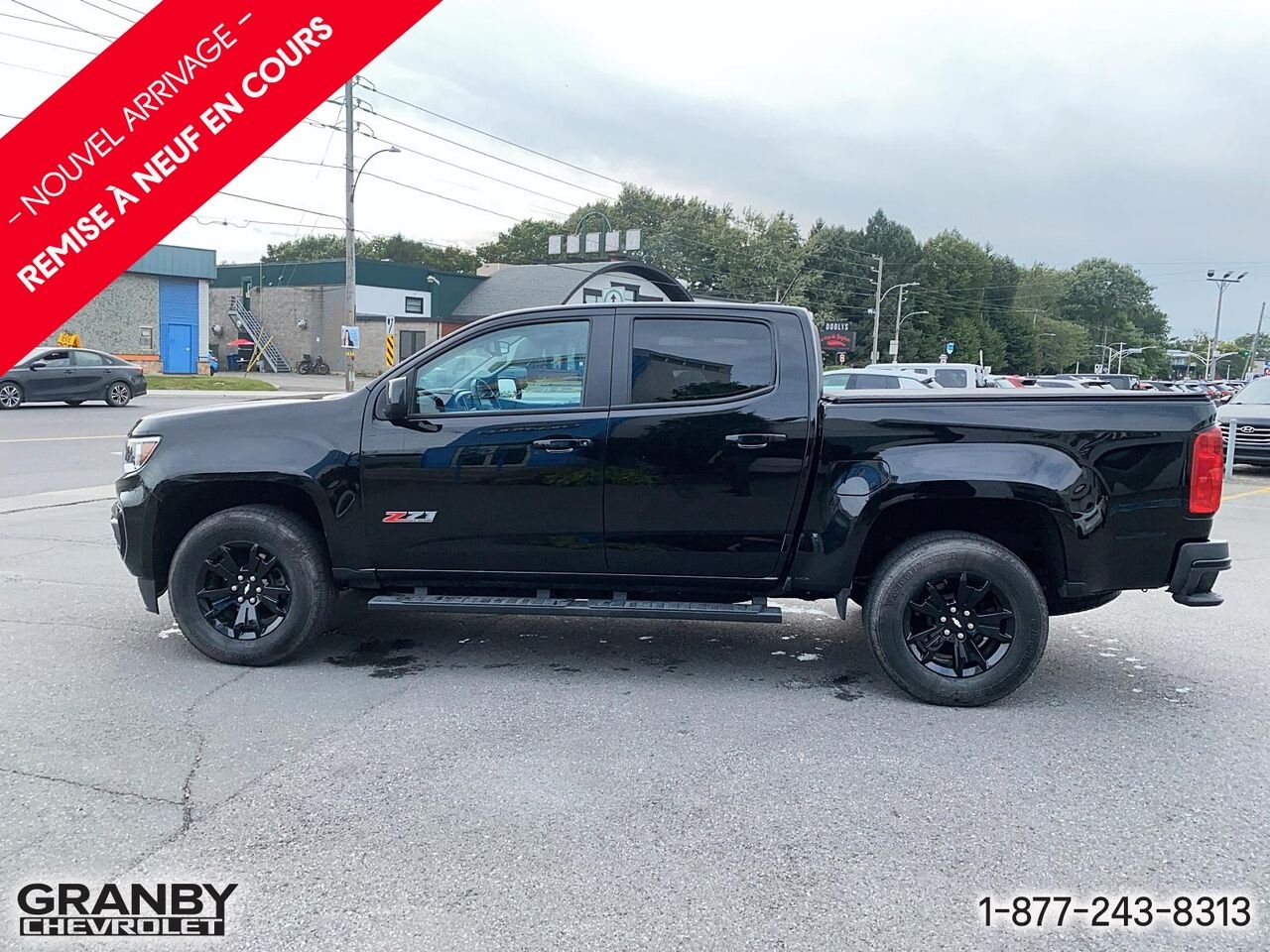2022 Chevrolet Colorado Z71 cabine multiplace 4RM boite 5.2 pi | G3885 Black Granby - photo #7