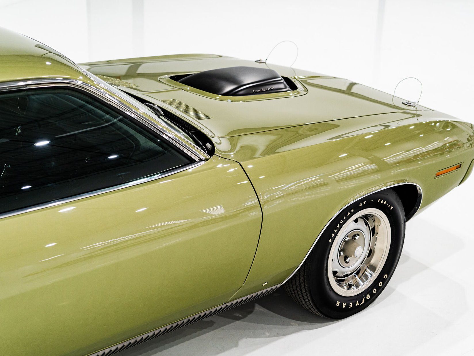 Plymouth HEMI Cuda 1970 Vert Saint-Eustache - photo #41
